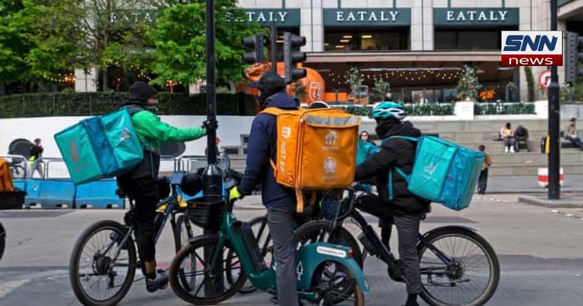 London Luxury Flats Ban Food Delivery Riders