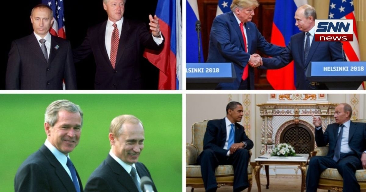 Putin’s 48 Meetings with US Presidents Over 25 Years