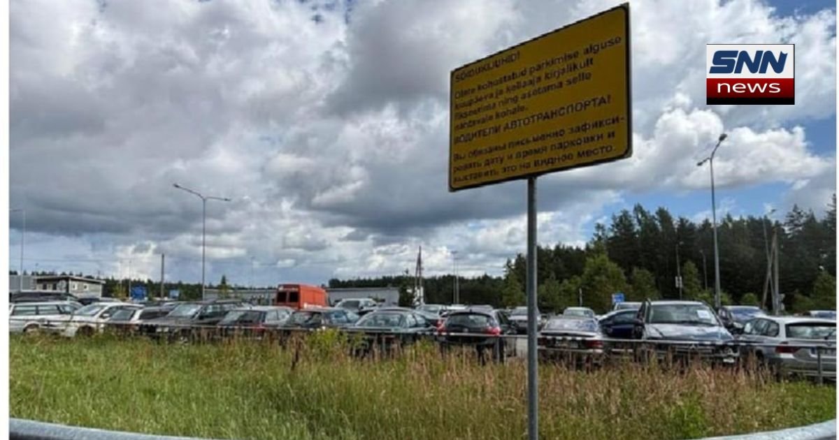 Estonia to Auction Cars Abandoned at Russian Border