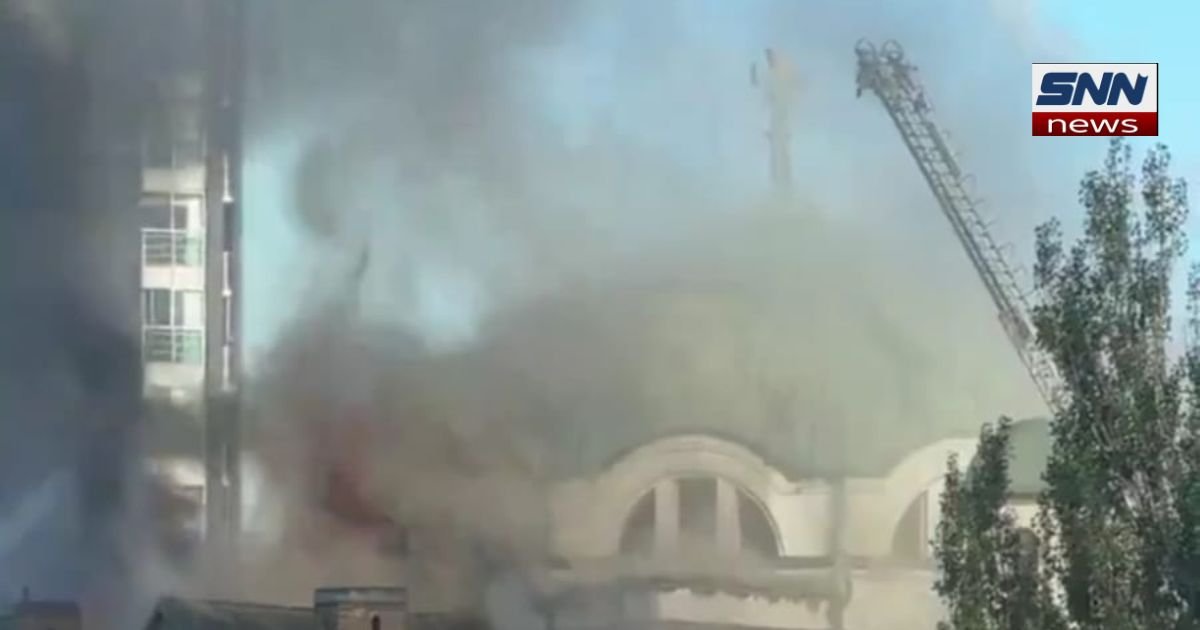 Historic St. Anne’s Anglican Church in Toronto Burned