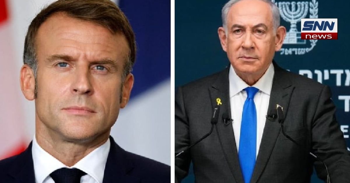Netanyahu Bars Macron Over Palestinian State Recognition