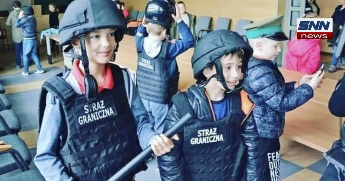 Polish Border Guards Inspire Kids Near Belarus