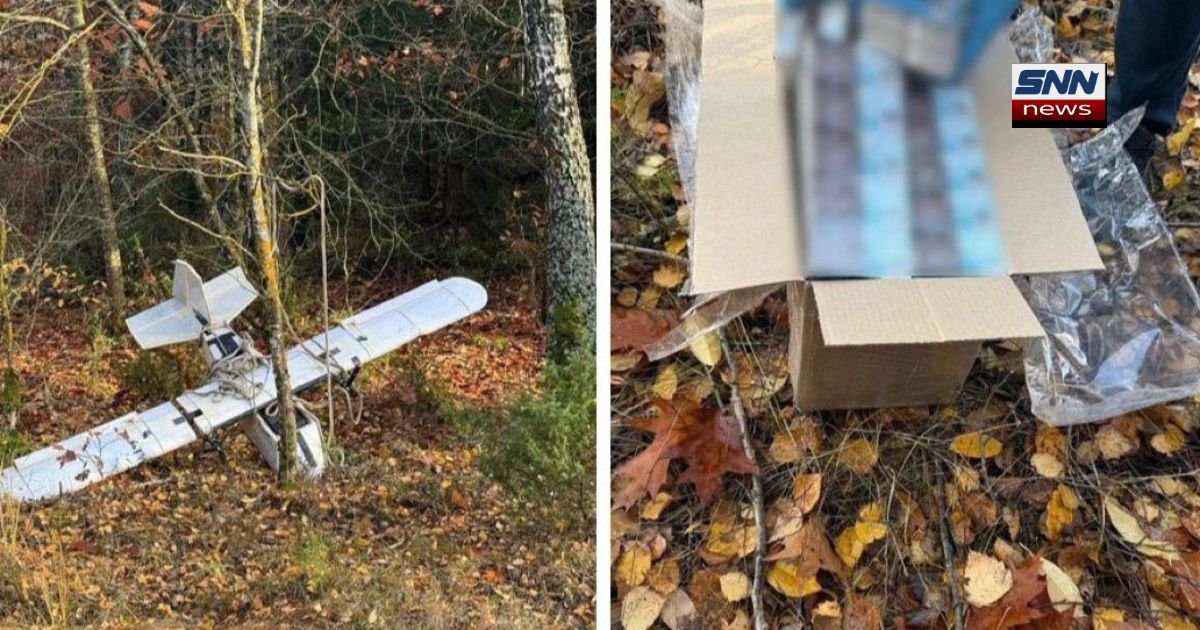 Drone with Cigarettes Crashes on Polish Border