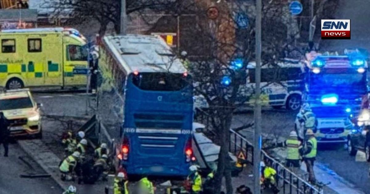 Fatal Bus Crash Hits Stockholm Stop, Driver Arrested