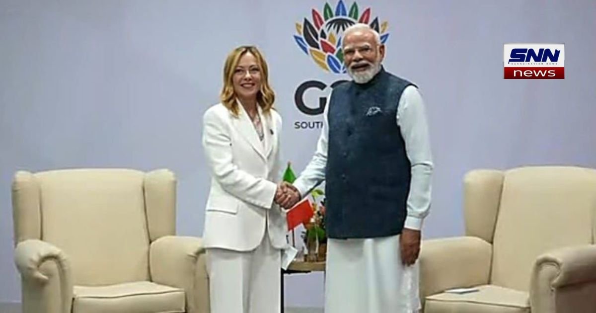 PM Modi Meets Italian PM Meloni at G20 Summit