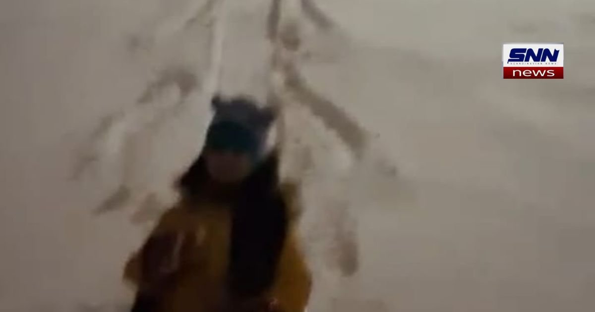 Pori, Finland Records First Snow of the Winter 2025