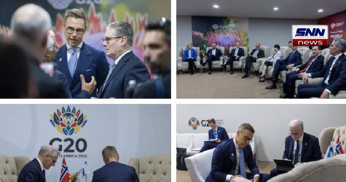 Stubb Meets G20 Leaders on Peace Efforts for Ukraine