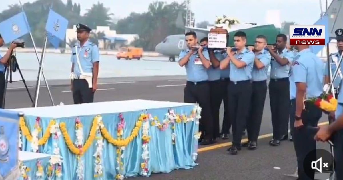 Wing Commander Syal’s Remains Reach Sulur Air Base