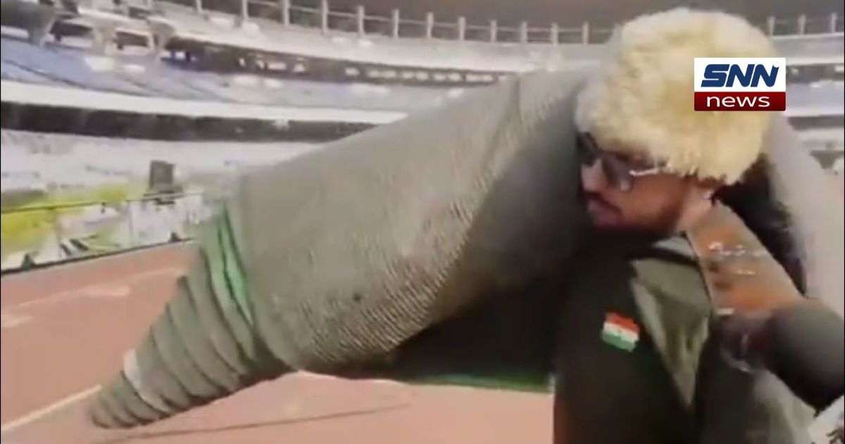 Fan Upset After Missing Messi Match Takes Stadium Carpet