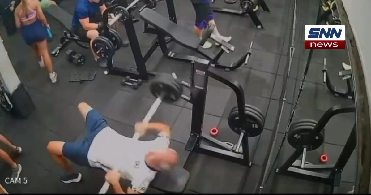 Brazilian man dies after barbell slips during workout