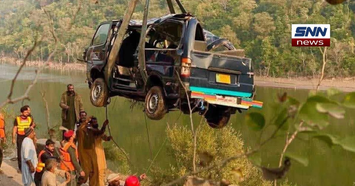 Kahuta Accident 6 Dead, 5 Injured as Hiace Falls Into River