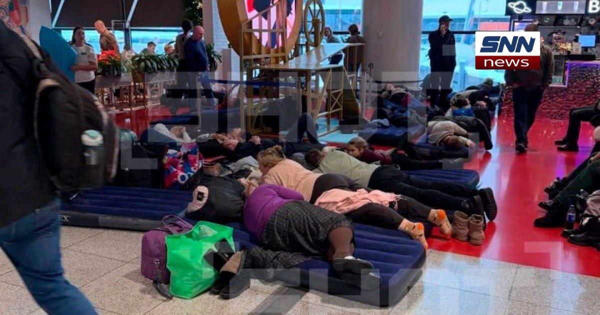 Heavy Snow Turns Moscow Airport Into Chaos Zone