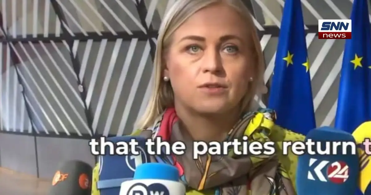 "Finnish officials condemning Iran’s attacks on Gulf countries, highlighting diplomacy and human rights"