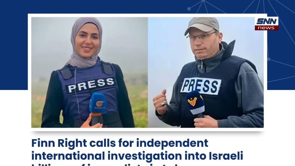 Journalists in Lebanon conflict zone as calls grow for independent investigation into killings