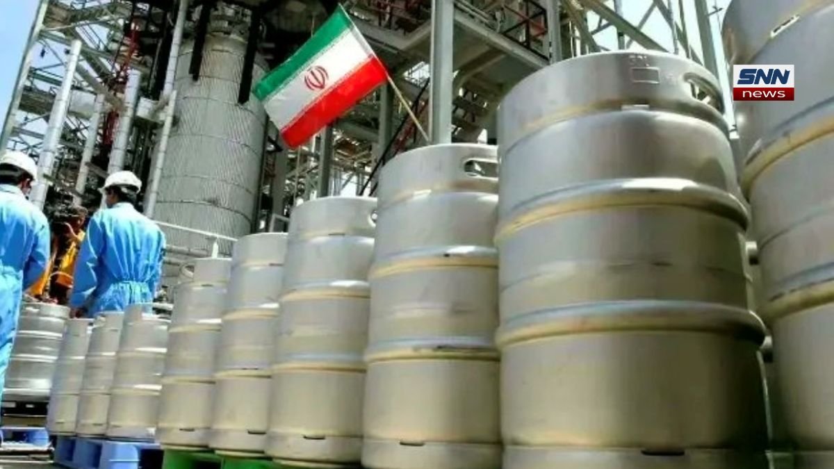 Map of Iran showing Isfahan nuclear site amid United States uranium extraction allegation and rising tensions.