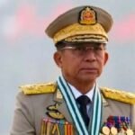 Myanmar military chief Min Aung Hlaing sworn in as 11th president amid protests