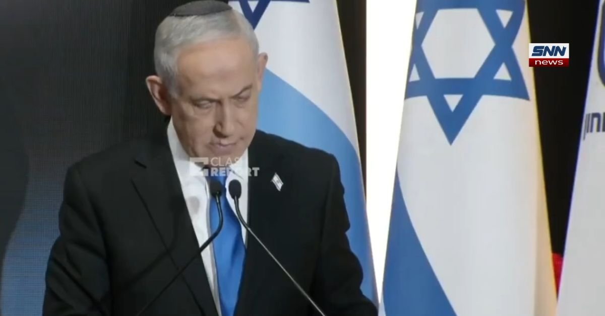 Netanyahu referencing Holocaust in statement on Iran attack amid rising Israel Iran nuclear conflict tensions.