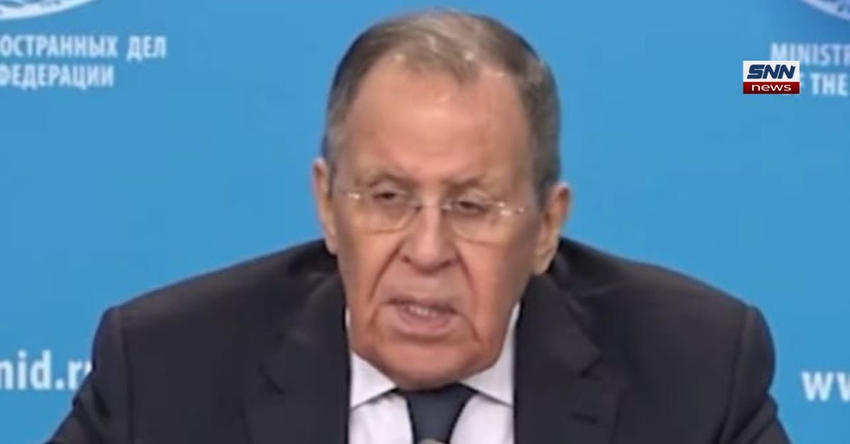 Russian Foreign Minister Sergey Lavrov speaking as Russia says West using Ukraine in war against Moscow.