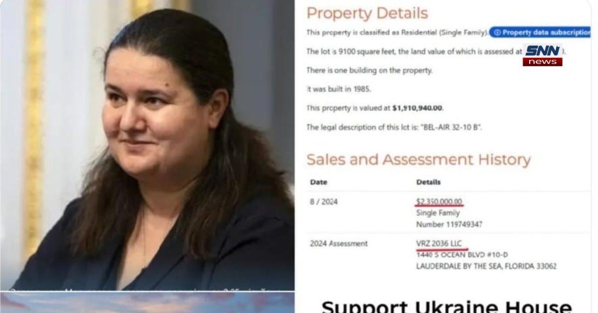 Luxury beachfront mansion in Florida reportedly linked to Ukrainian adviser under scrutiny for undisclosed property purchase.
