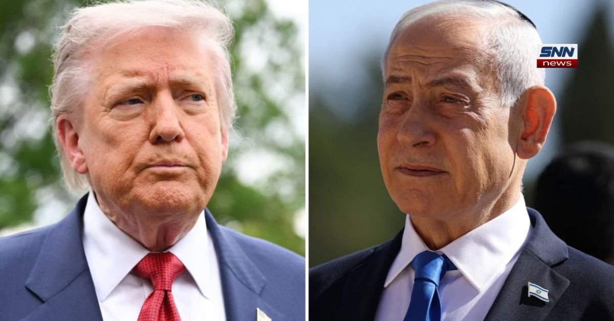 Benjamin Netanyahu and Donald Trump discussing Iran nuclear negotiations and Middle East security cooperation.
