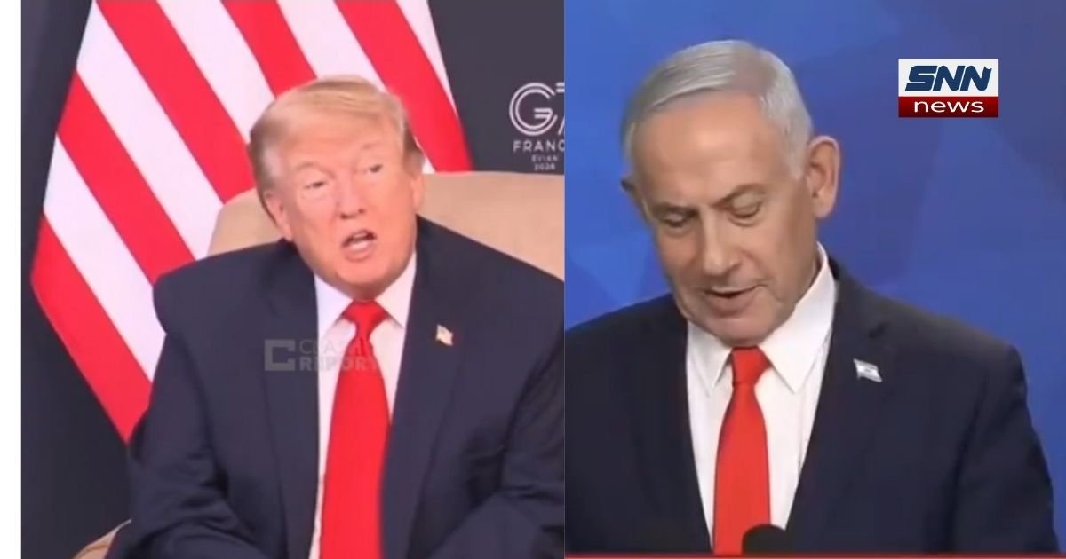 US President Donald Trump making a calculated political move against Israeli Prime Minister Benjamin Netanyahu during diplomatic tensions in 2025