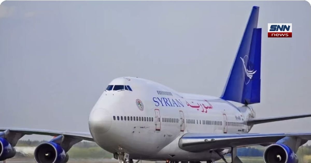 Syrian Arab Airlines Il-76T cargo plane, registration YK-ATA, linked to Bashar al-Assad's 2024 escape to Russia