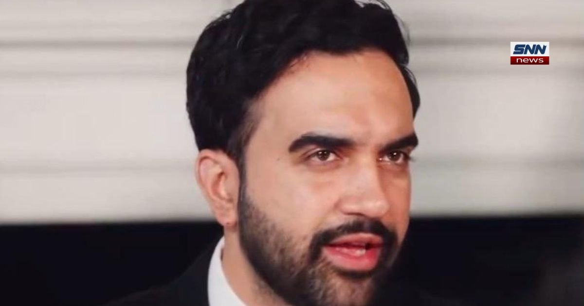 "NYC Mayor Zohran Mamdani delivers a speech on immigration at City Hall, July 3, 2026"