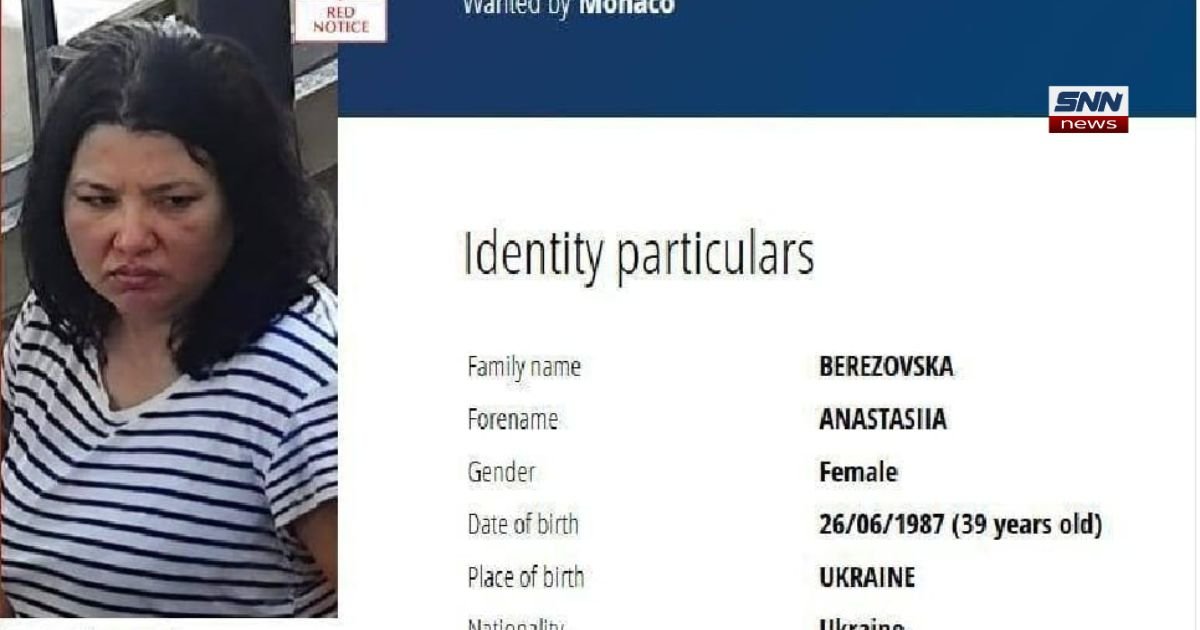 Anastasiia Berezovska, Monaco bombing suspect, Vadym Yermolaiev assassination attempt investigation