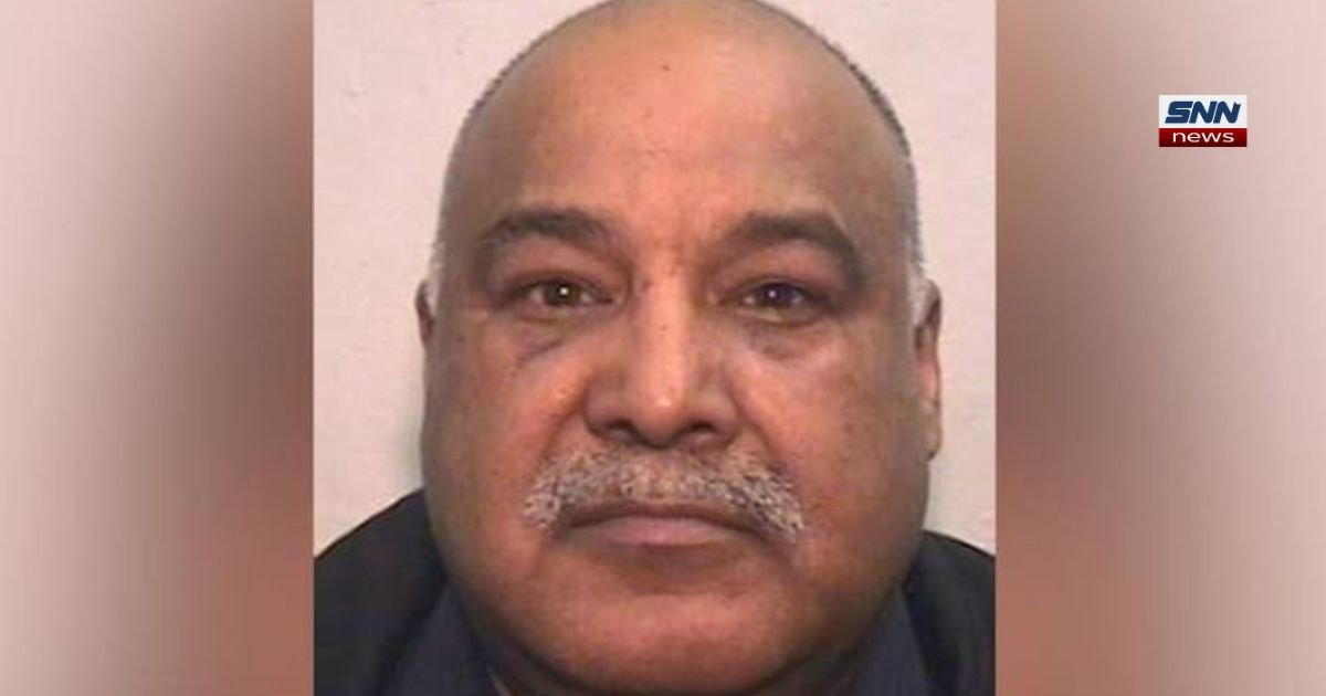 "Shabir Ahmed, convicted Rochdale grooming gang ringleader, pictured in police custody photo"