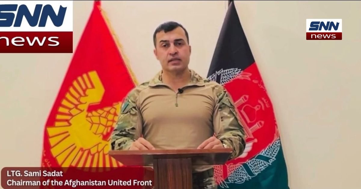 Afghan opposition fighters affiliated with the Afghanistan United Front