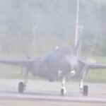"Polish Air Force F-35 stealth fighter jet on runway"