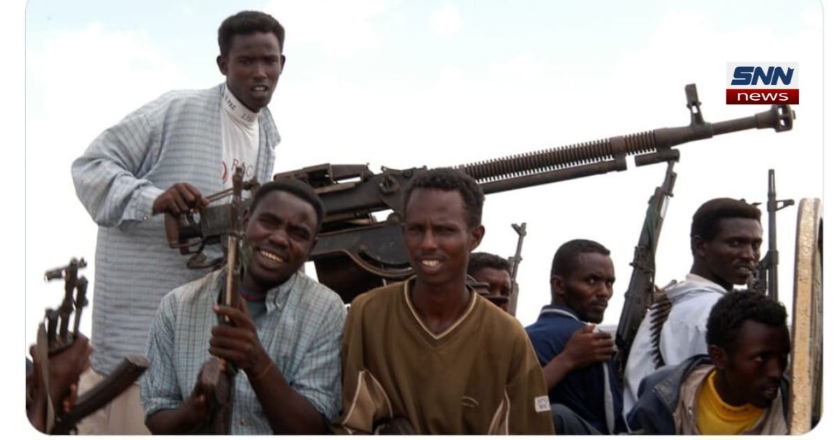 "Commercial cargo ship sailing near the Gulf of Aden amid Somali Piracy Surges concerns"
