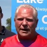 Trump's "Lake America" order Lake Ontario shoreline with Toronto skyline