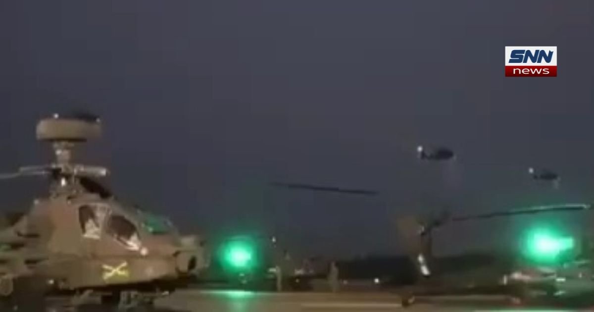 Saudi forces assemble troops, Apache helicopters and combat aircraft for a major operation in eastern Yemen