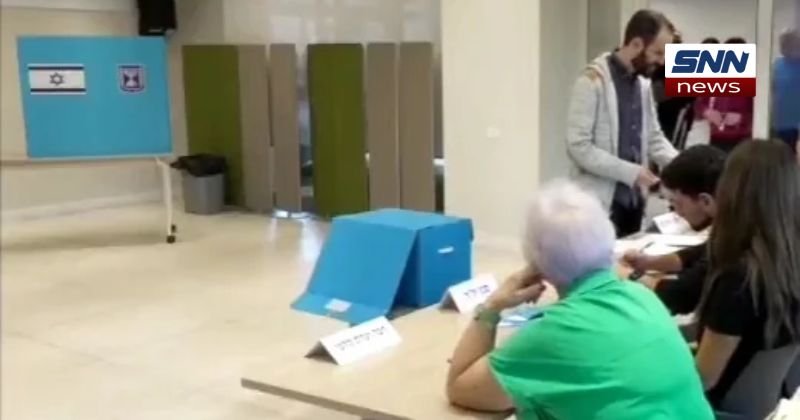 Israel Election 2026, with voters casting ballots amid political competition between Benjamin Netanyahu and Gadi Eisenkot.