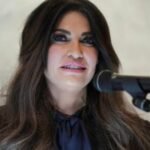 Kimberly Guilfoyle amid controversy over allegations and calls for her resignation.
