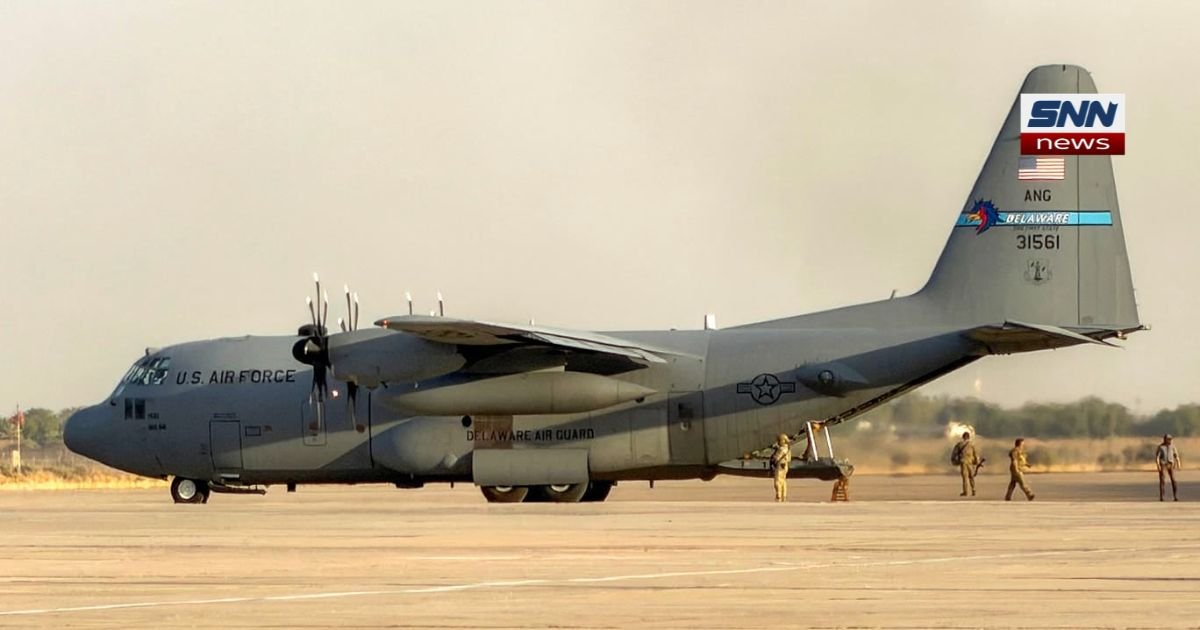 US military convoy departing a base in Iraq during the final phase of troop withdrawal"